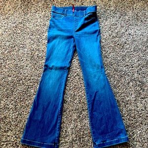 SPANX flared pull on jeans